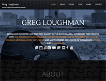 Tablet Screenshot of gregloughman.com